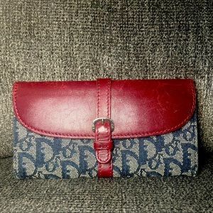 Dior Vintage Trotter Continental Wallet
